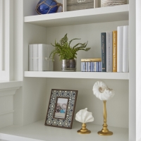 White-custom-cabinetry-in-living-room-with-decor-and-books.-interior-living-room-inspiration-min