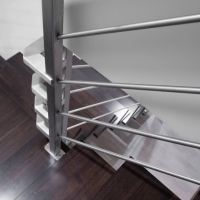 1_Basement-staircase-with-stainless-steel-wrap-around-railing-and-wooden-steps