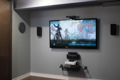 Basement-X-box-area-with-big-television